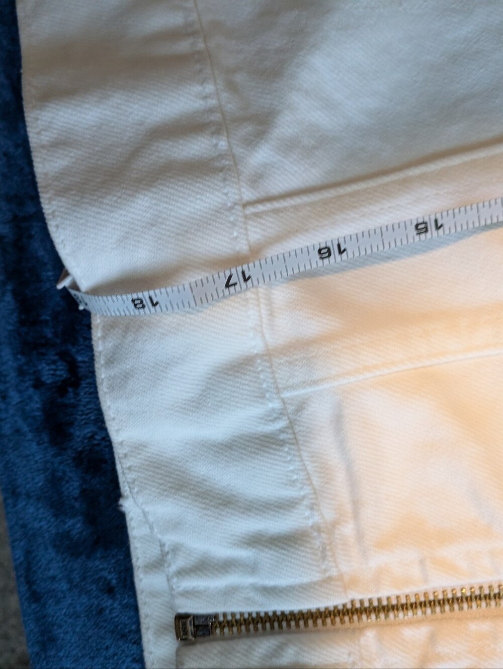 NWT Michael Kors White Jean Jacket - Picture 14 of 16